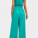 Asymmetrische Jumpsuit "Antonia" – Cut-Out & Strikmouw