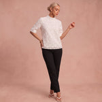 Blouse "Henriette" – Dentelle Blanche