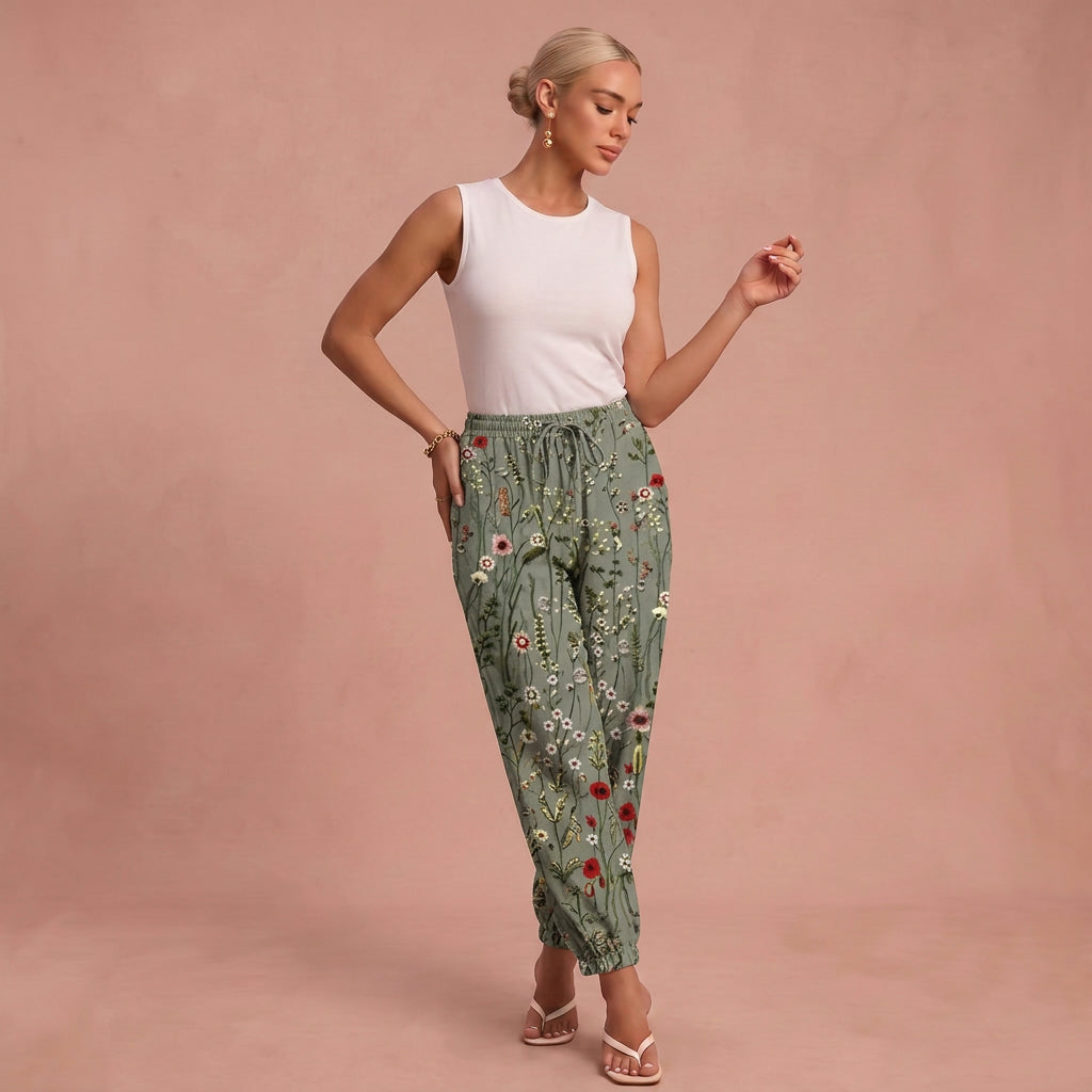 Broek "Hanna" – Katoen & Linnen