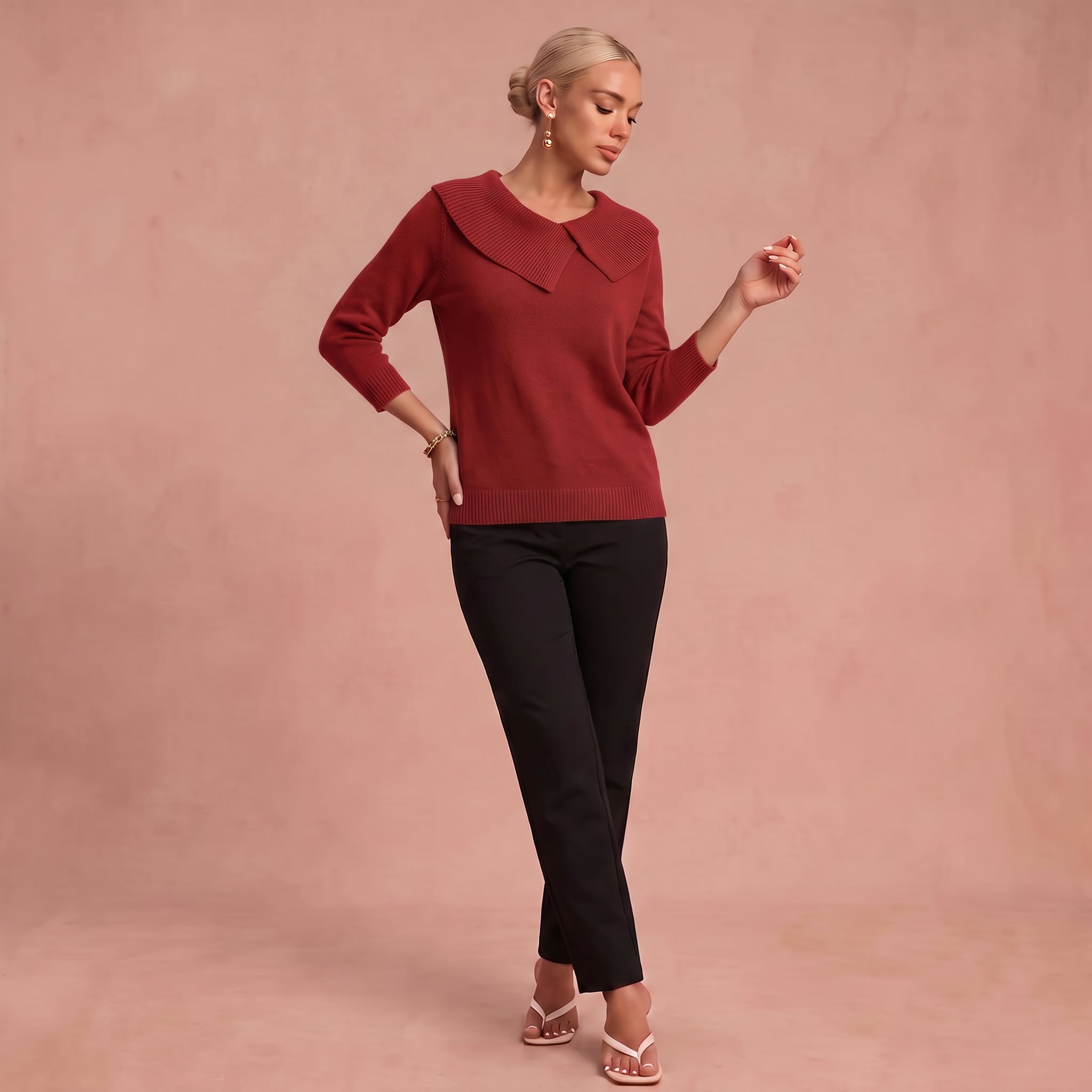 Pull d'Hiver en Coton – Confort