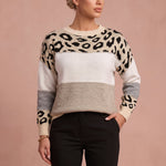 Trui "Emma" – Casual Luipaardprint