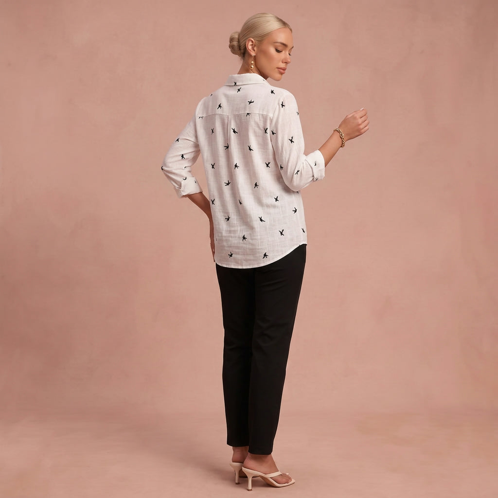 Blouse "Lotte" – Katoen & Linnen