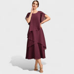 Chiffon Kleed "Erika" – Tijdloos Elegant