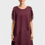 Chiffon Kleed "Erika" – Tijdloos Elegant
