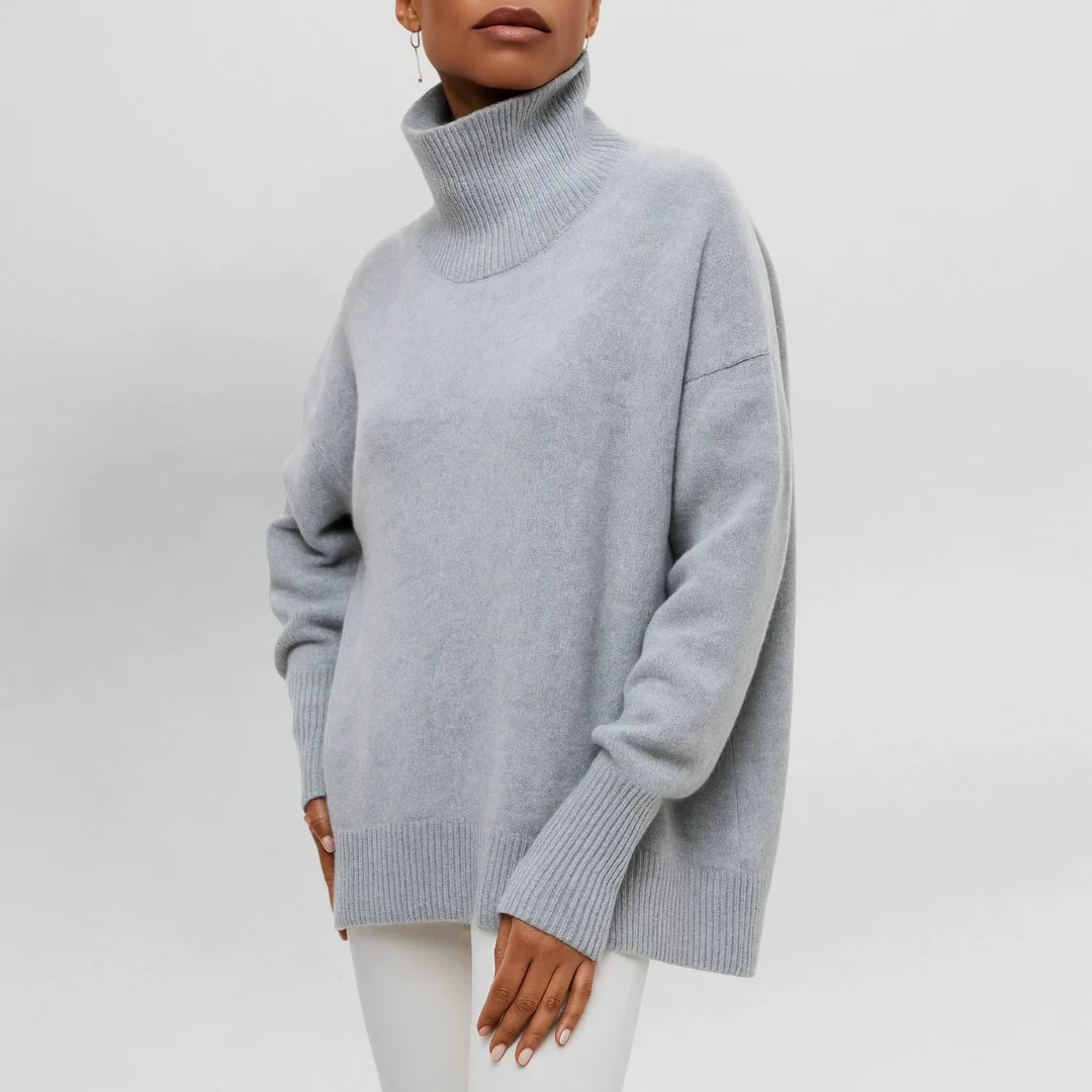 Pull "Stefanie" – Maille à col montant