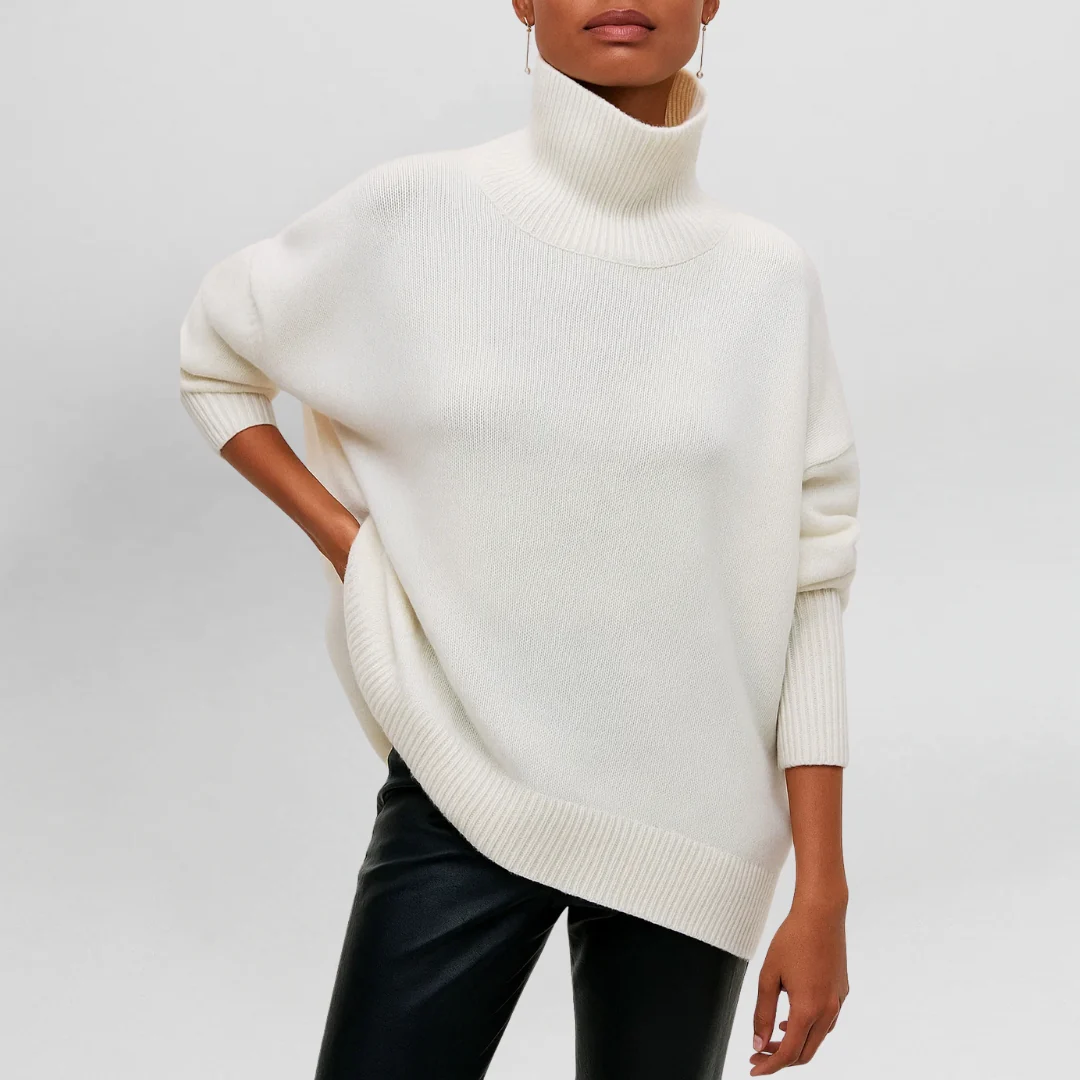 Pull "Stefanie" – Maille à col montant