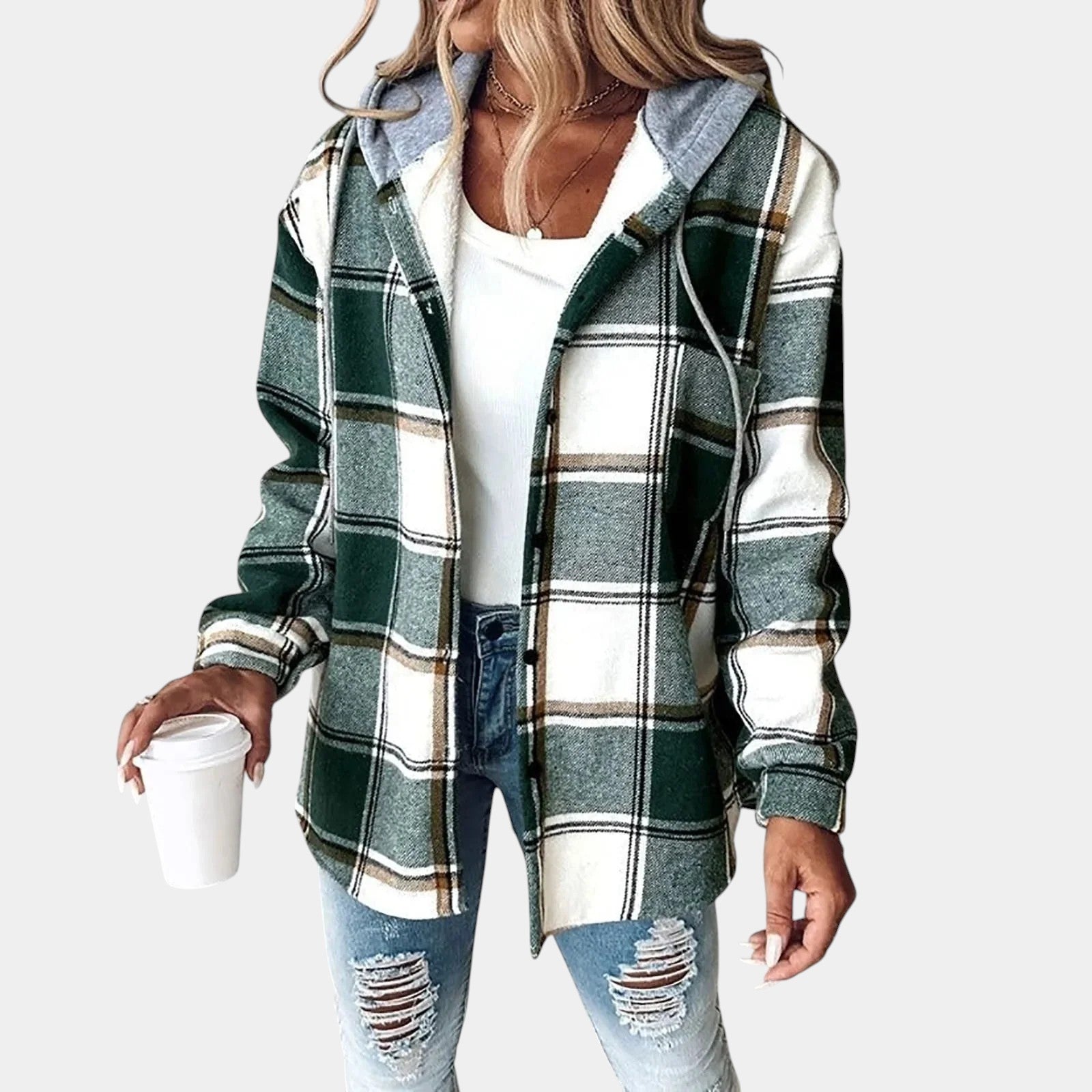 Herfstvest "Mia" – Zacht & Warm