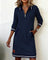 Robe en Coton "Sabine" – Manches Longues