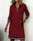 Robe en Coton "Sabine" – Manches Longues