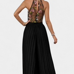 Palazzo-Jumpsuit "Mathilda" – Bloemenkant