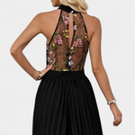 Palazzo-Jumpsuit "Mathilda" – Bloemenkant