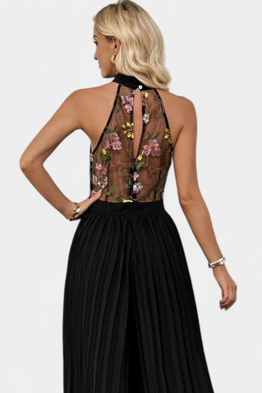 Palazzo-Jumpsuit "Mathilda" – Bloemenkant