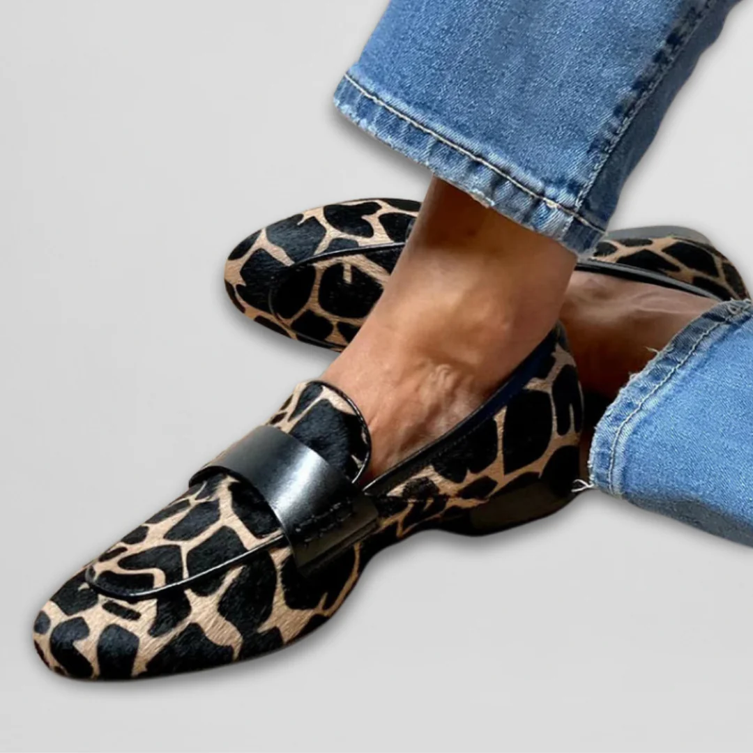 Mocassins "Lena" – Imprimé animal
