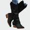 Bottes de cowboy – Daim rétro à boucles