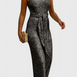 Pailletten Jumpsuit "Carolin" – Verstelbare Taille