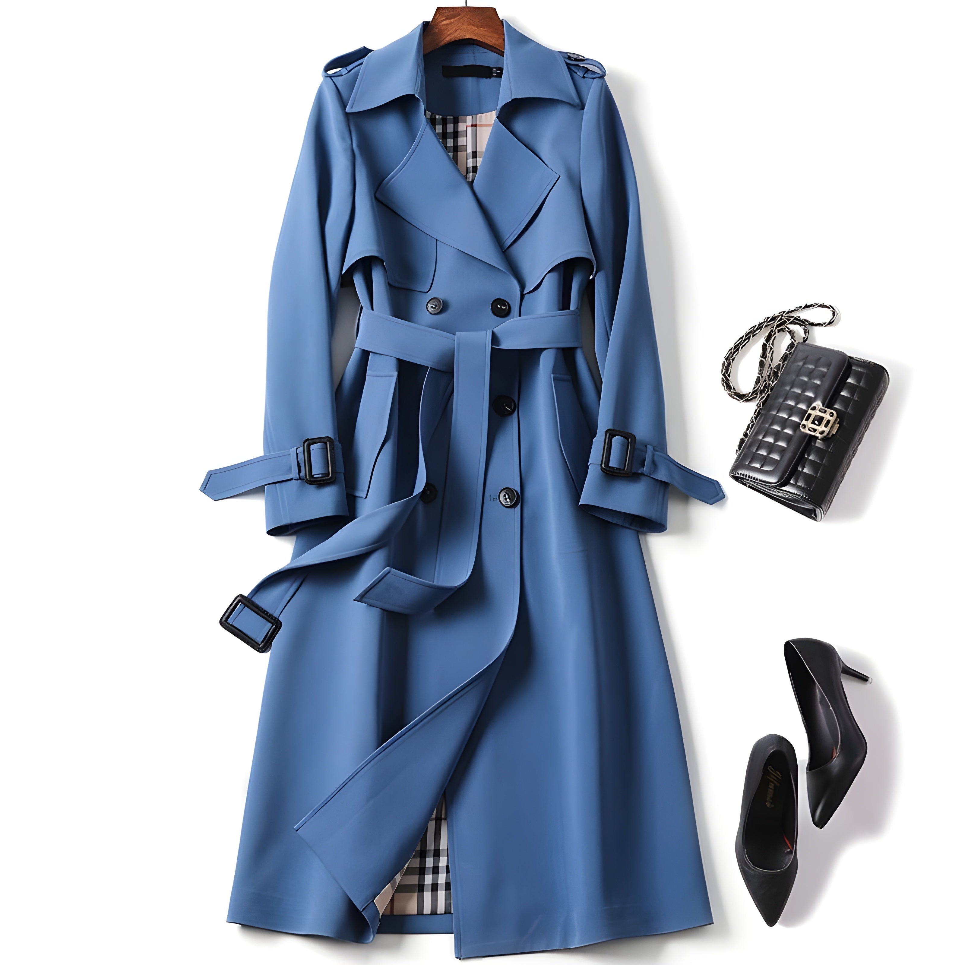 Trenchcoat "Vespera" – Elegant met Ceintuur