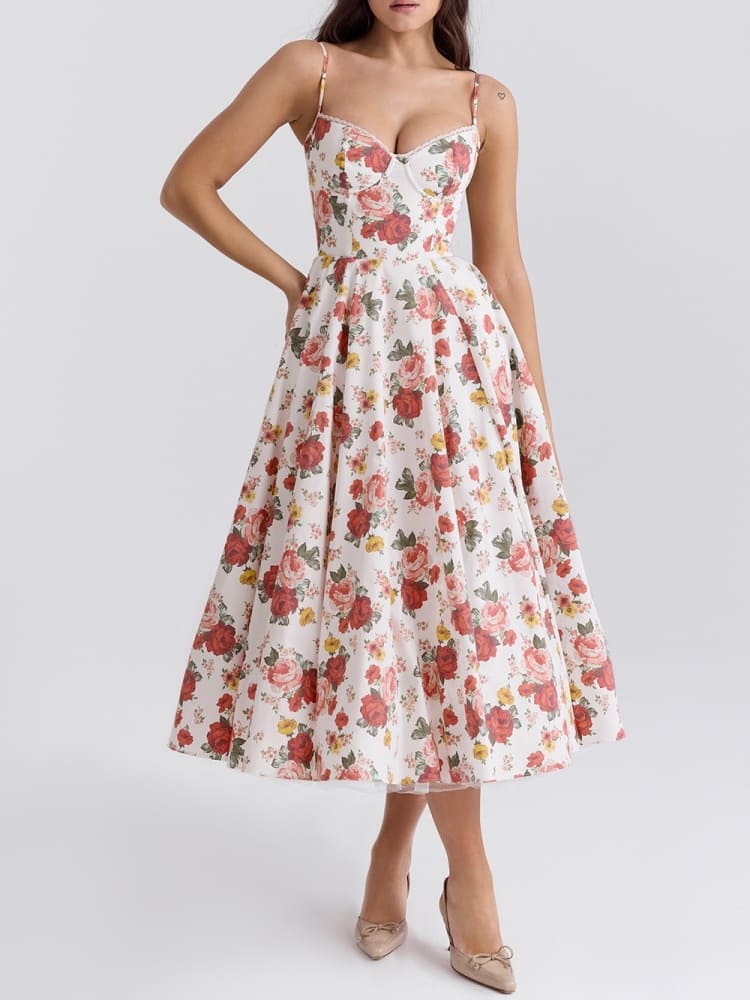 Midikleed "Helene" – Katoenen Jersey