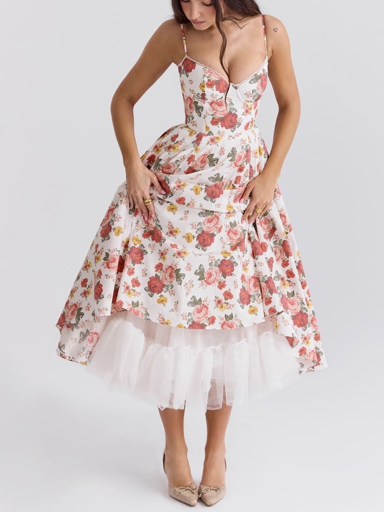 Midikleed "Helene" – Katoenen Jersey