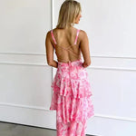 Chiffon Maxikleed "Stefanie" – Zomer