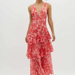 Chiffon Maxikleed "Stefanie" – Zomer