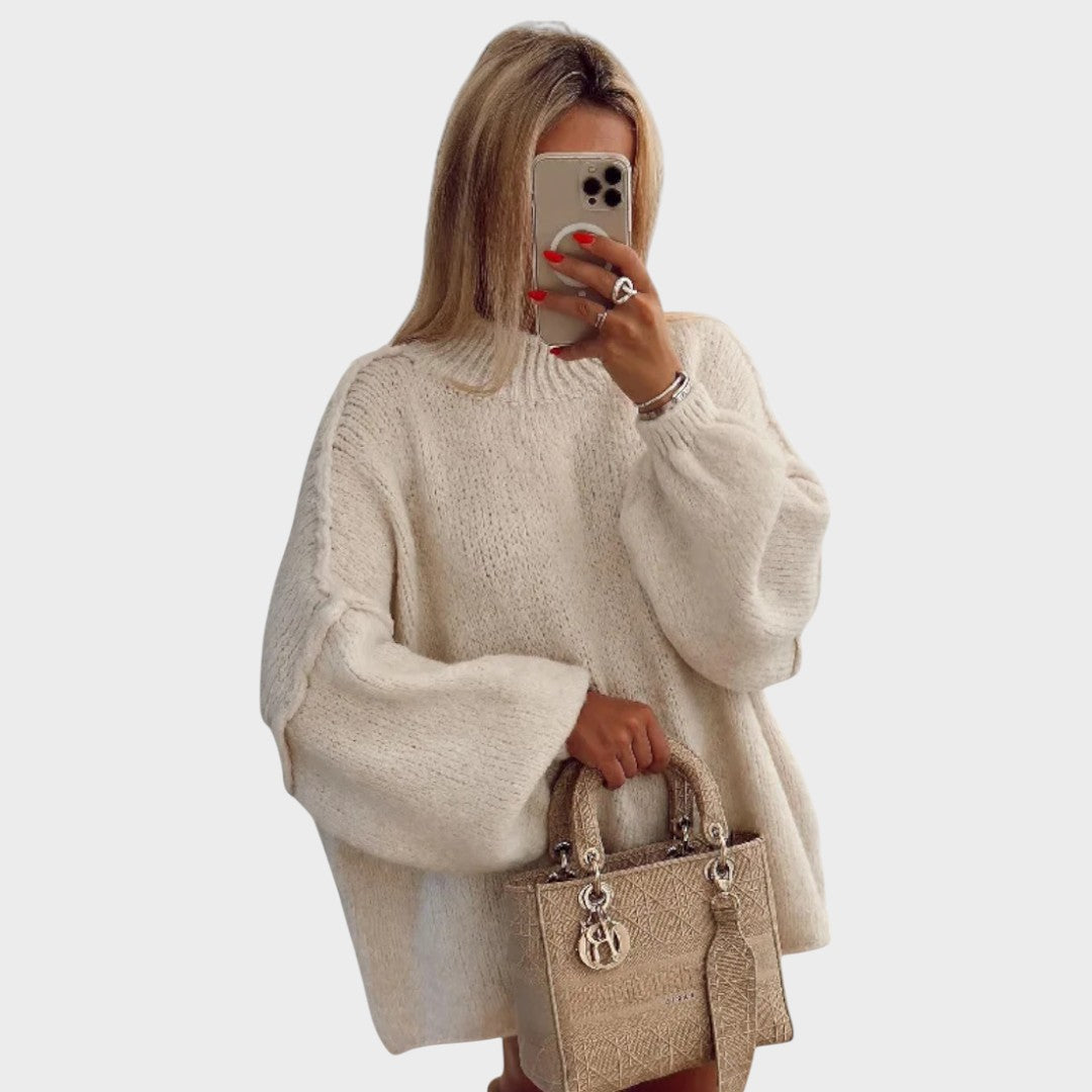 Trui "Gisela" – Oversized met Ballonmouwen