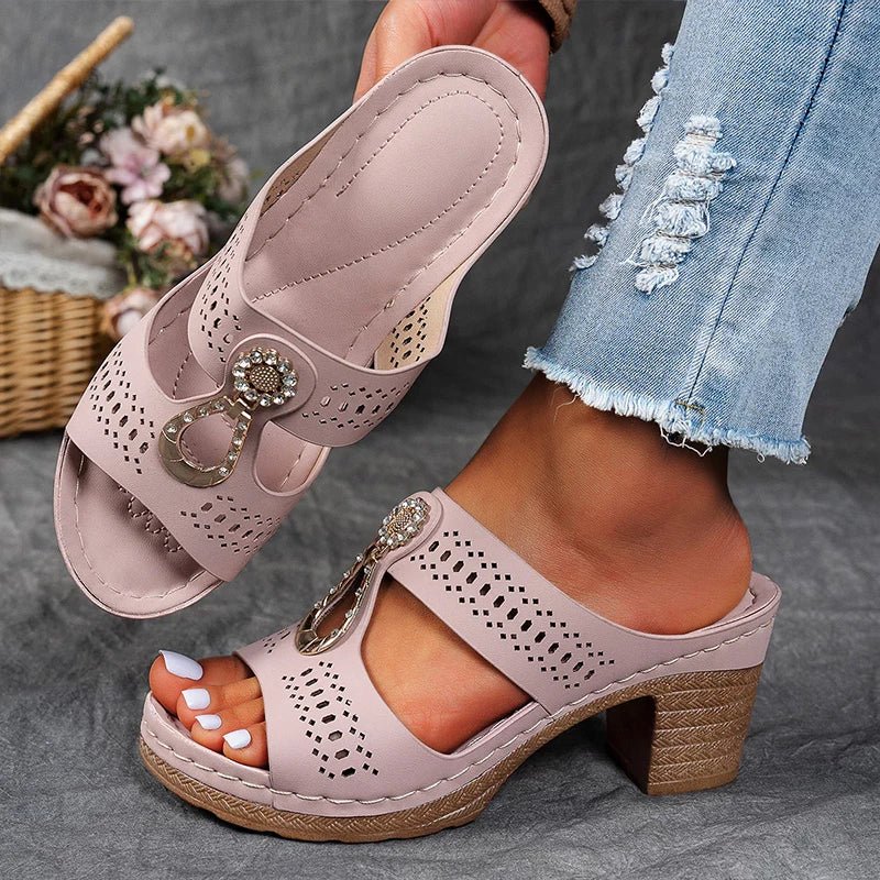 Orthopedische Sandalen "Nora" – Met Versiering