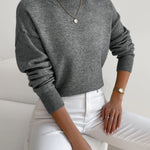 Pull "Klara" – Maille à Col Montant