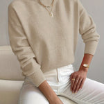 Pull "Klara" – Maille à Col Montant
