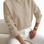 Pull "Christa" – Tricot douillet à col montant