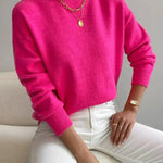 Pull "Klara" – Maille à Col Montant