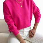 Pull "Christa" – Tricot douillet à col montant