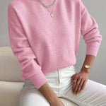 Pull "Klara" – Maille à Col Montant