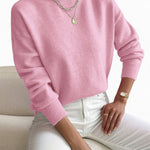 Pull "Christa" – Tricot douillet à col montant
