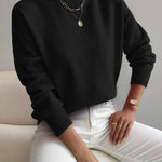 Pull "Klara" – Maille à Col Montant