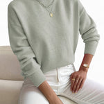 Pull "Christa" – Tricot douillet à col montant