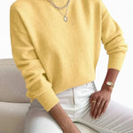 Pull "Christa" – Tricot douillet à col montant