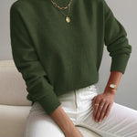 Pull "Klara" – Maille à Col Montant