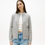 Gilet en Coton "Rosalie" – Zippé