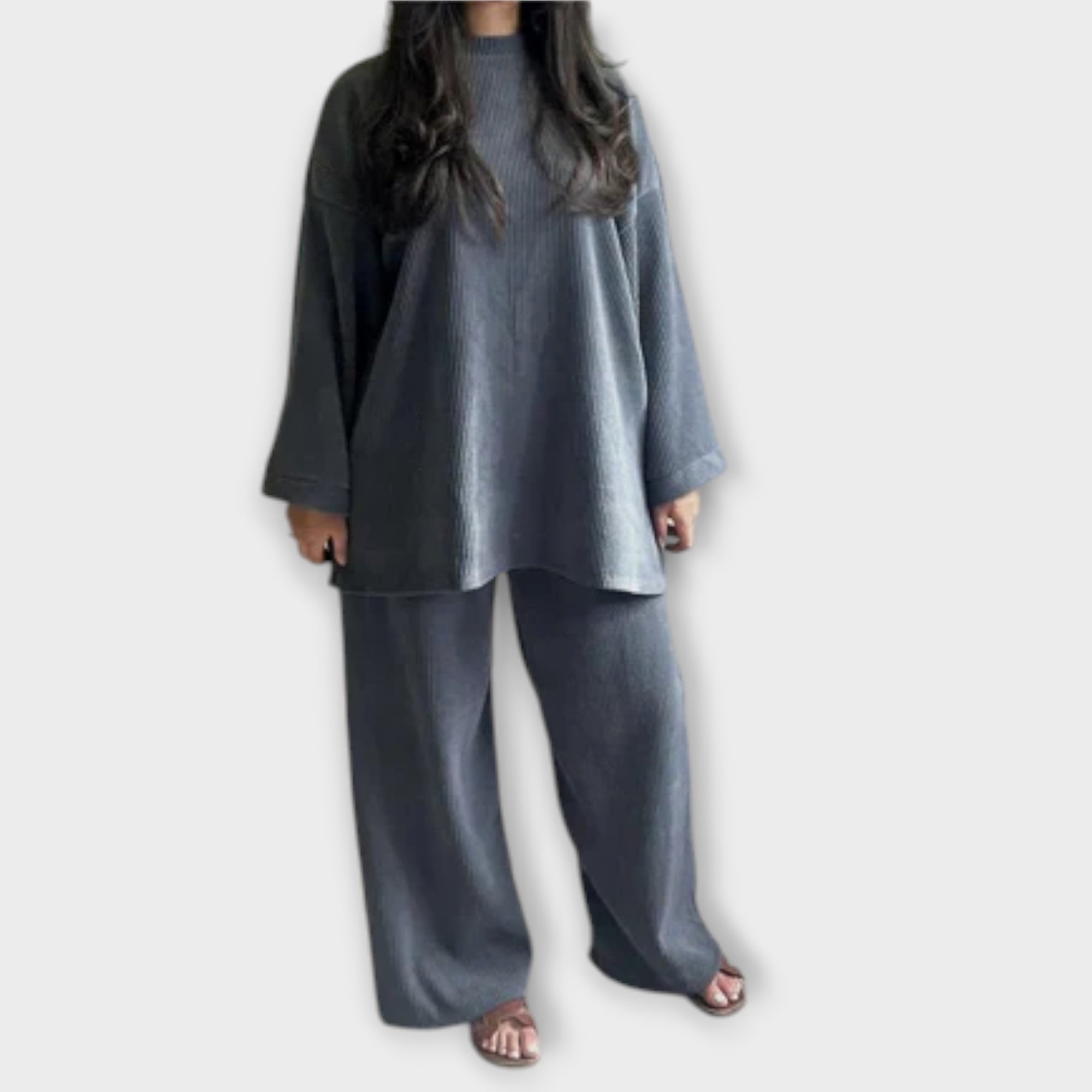 Ribset "Ingrid" – Oversized Comfort