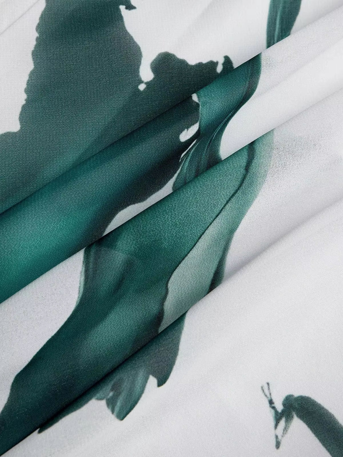 Robe longue "Liesl" – Imprimé aquarelle