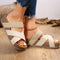Sandales orthopédiques "Katharina" – Brides tissées