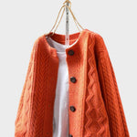 Gebreid Vest "Senta" – Kabelpatroon