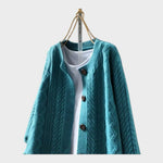 Gebreid Vest "Senta" – Kabelpatroon