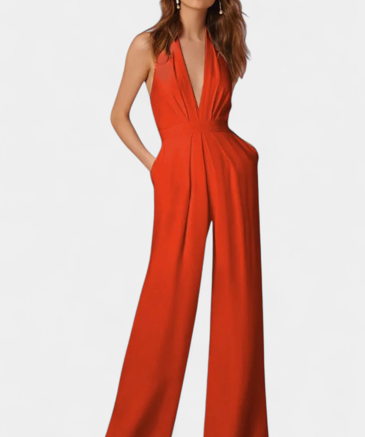 Jumpsuit "Paulina" – Wijde Pijpen