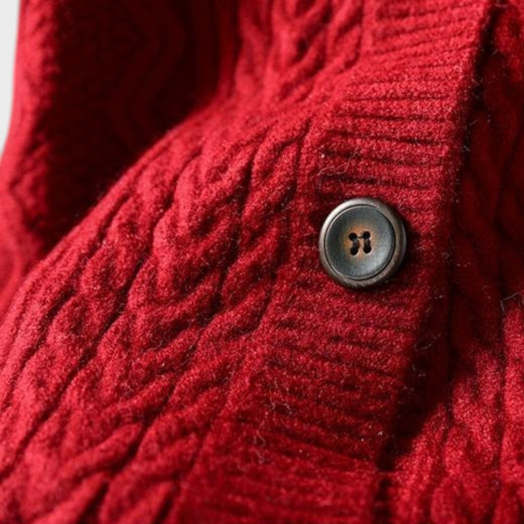 Gebreid Vest "Senta" – Kabelpatroon