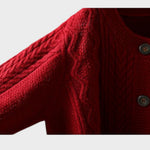 Gebreid Vest "Senta" – Kabelpatroon