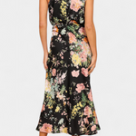 Robe Longue "Lisa" – Fleurs & Col Licou