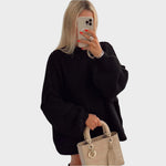 Trui "Gisela" – Oversized met Ballonmouwen
