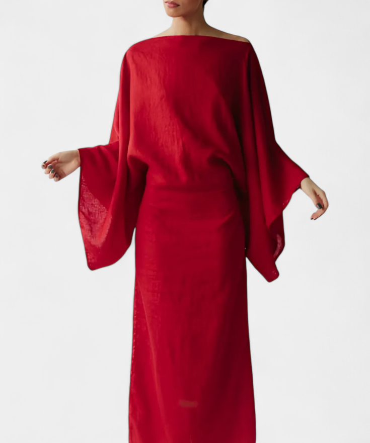 Robe Kimono "Kerstin" – Lin & Coton