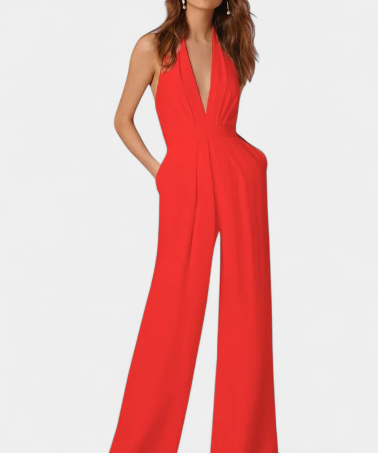 Jumpsuit "Paulina" – Wijde Pijpen